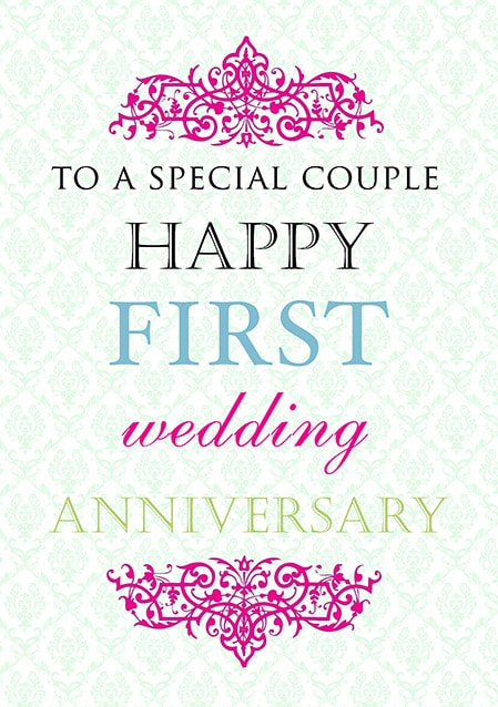 Happy 1st Anniversary Images For Wife