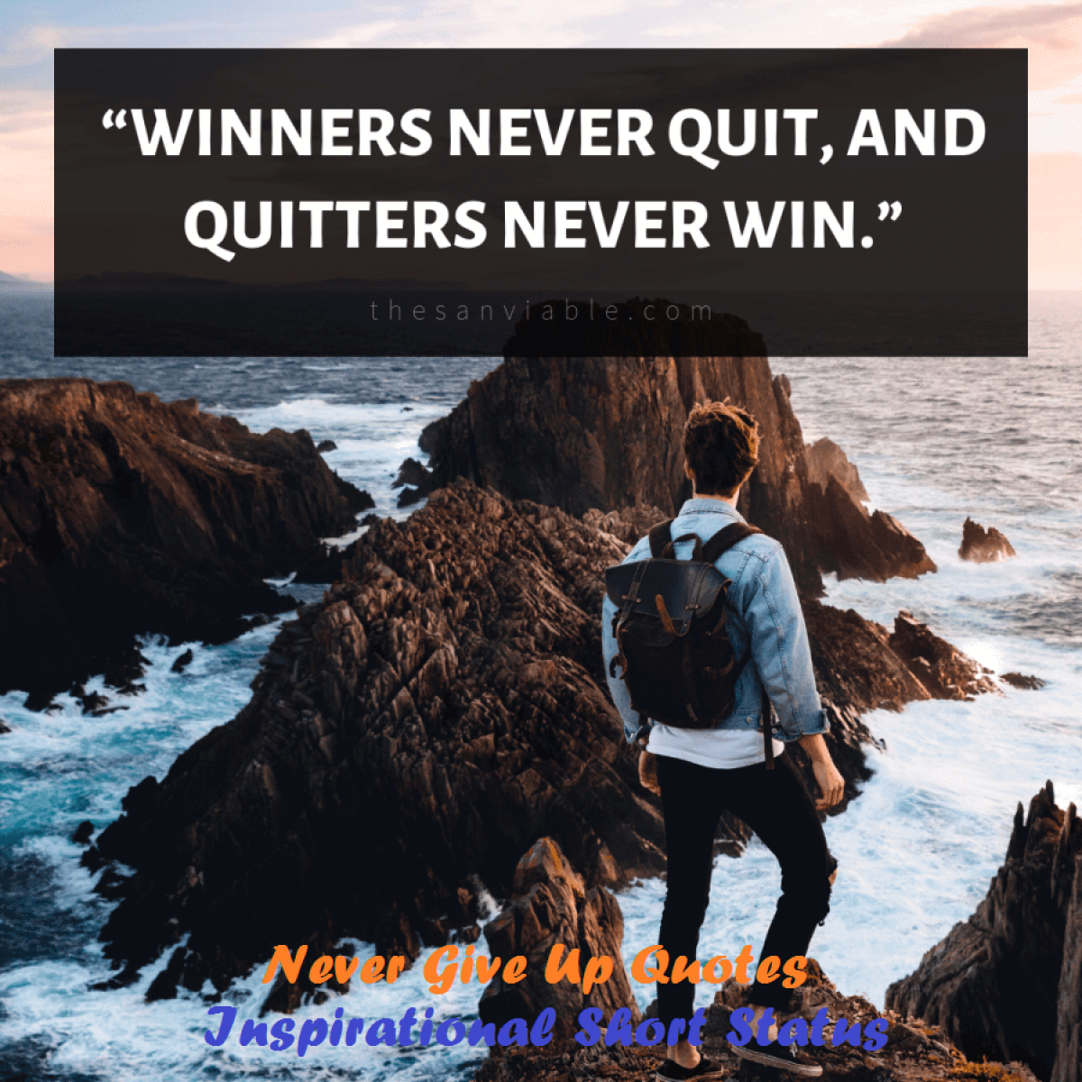 The Secret To Never Quitting