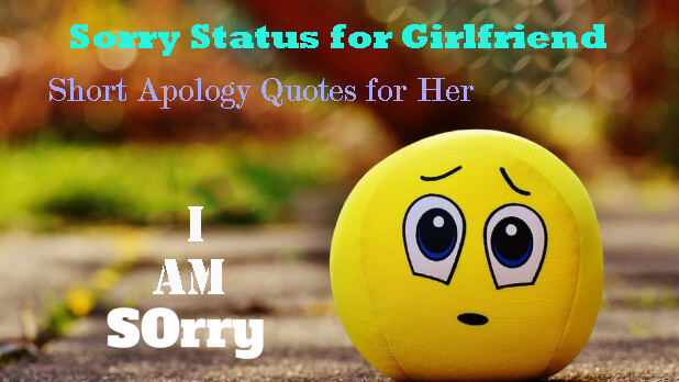 Sorry Status for Girlfriend