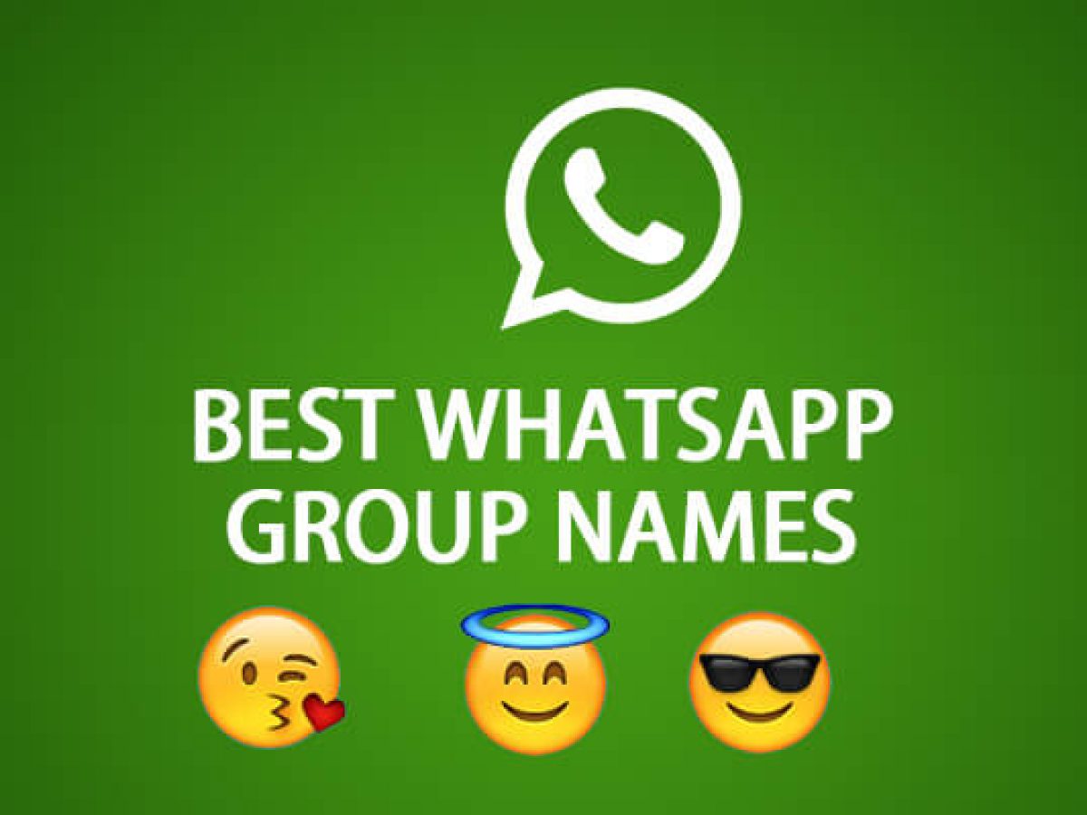 2000+ Best Whatsapp Group Names List for Friends - Generatestatus