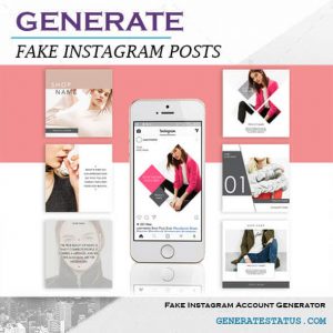 Fake Instagram Post Generator