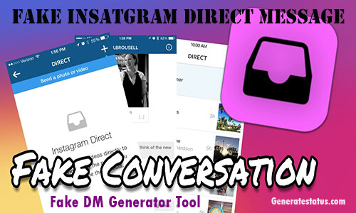 Fake Instagram DM Generator