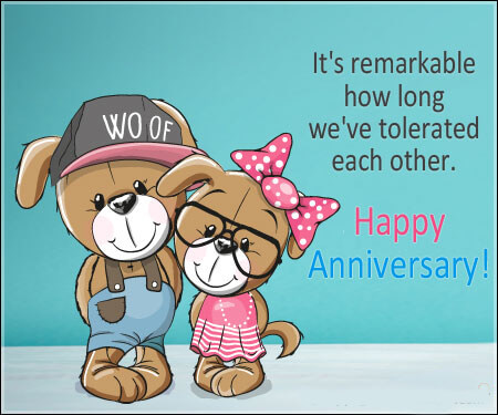 Happy Anniversary Funny Quotes