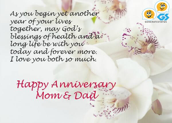 400+ Happy Anniversary Wishes For Parents