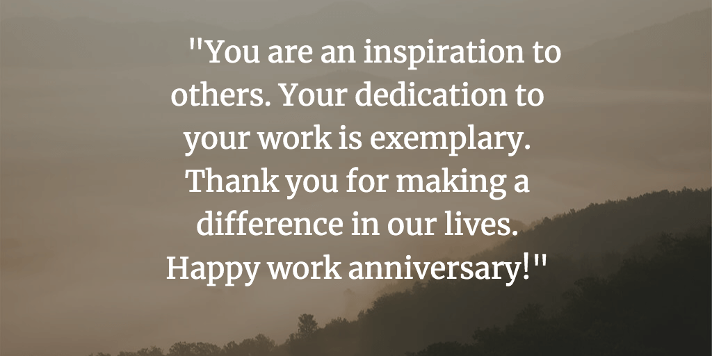 Happy Work Anniversary Quotes - Latest Anniversary Wishes ...