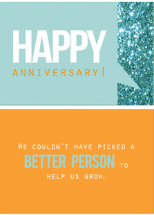 Work Anniversary Cards