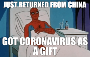 Spiderman Coronavirus
