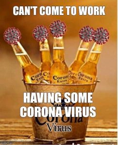 Having Some Corona virus