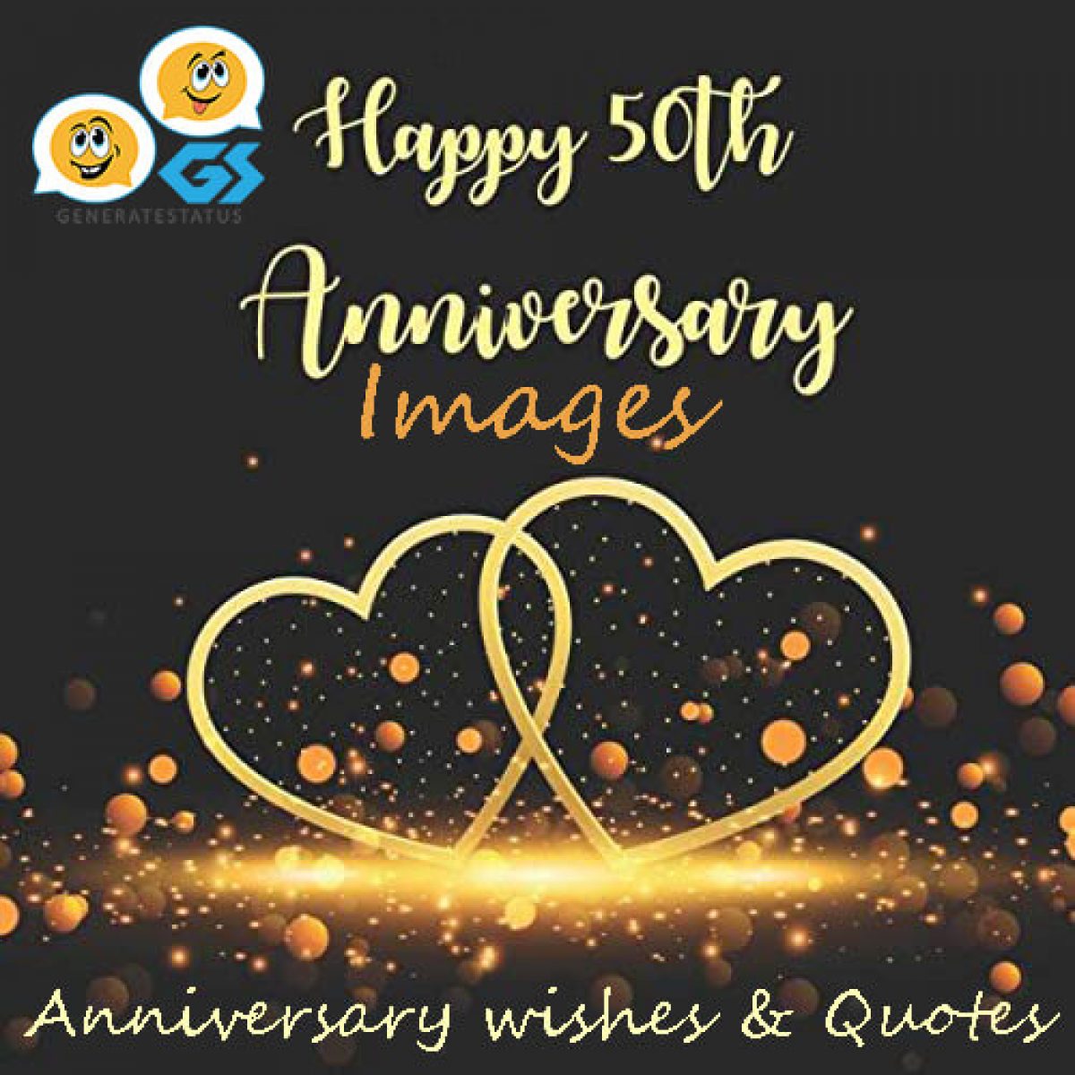 Happy 50th Anniversary Images - For Husband, Wife and Couples