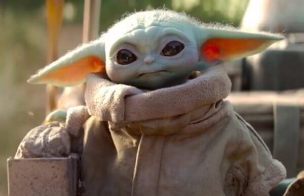 Baby Yoda Looking At You