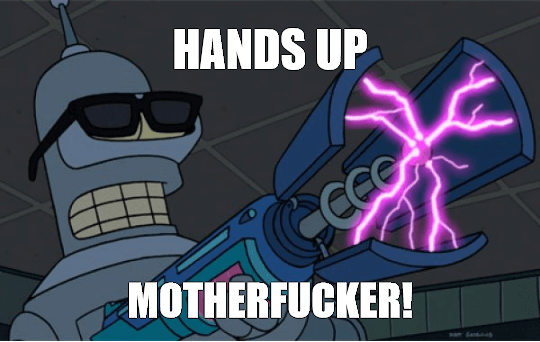 Blasting Bender Meme