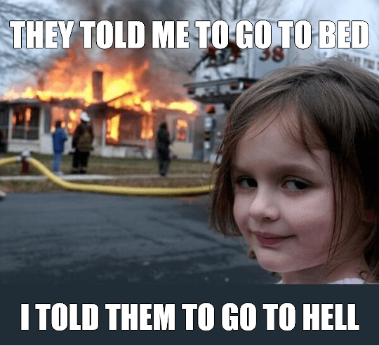 Disaster Girl Meme