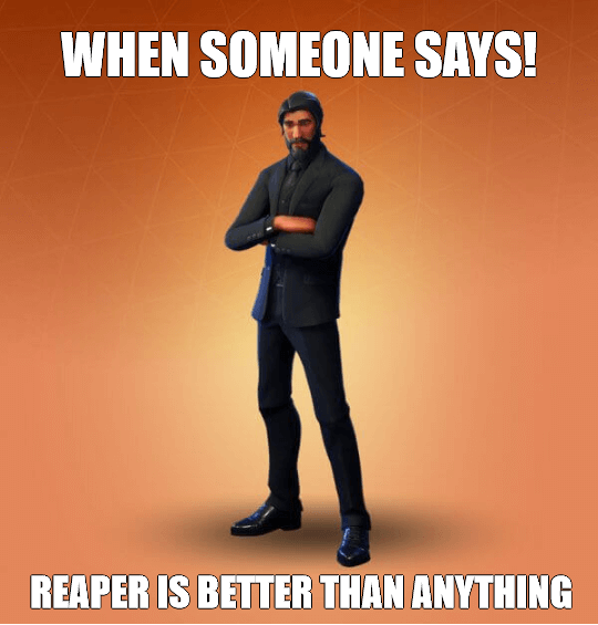 Fortnite The Reaper Meme