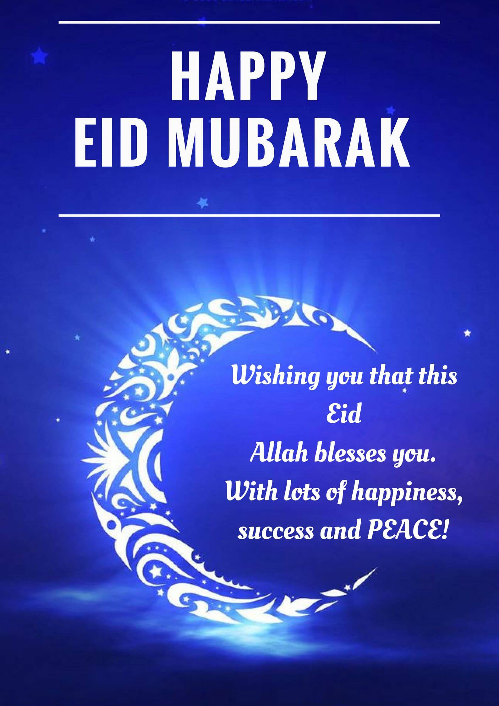 Eid Mubarak For Friends